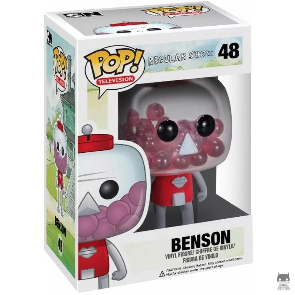Figura Funko Pop! Benson en su caja