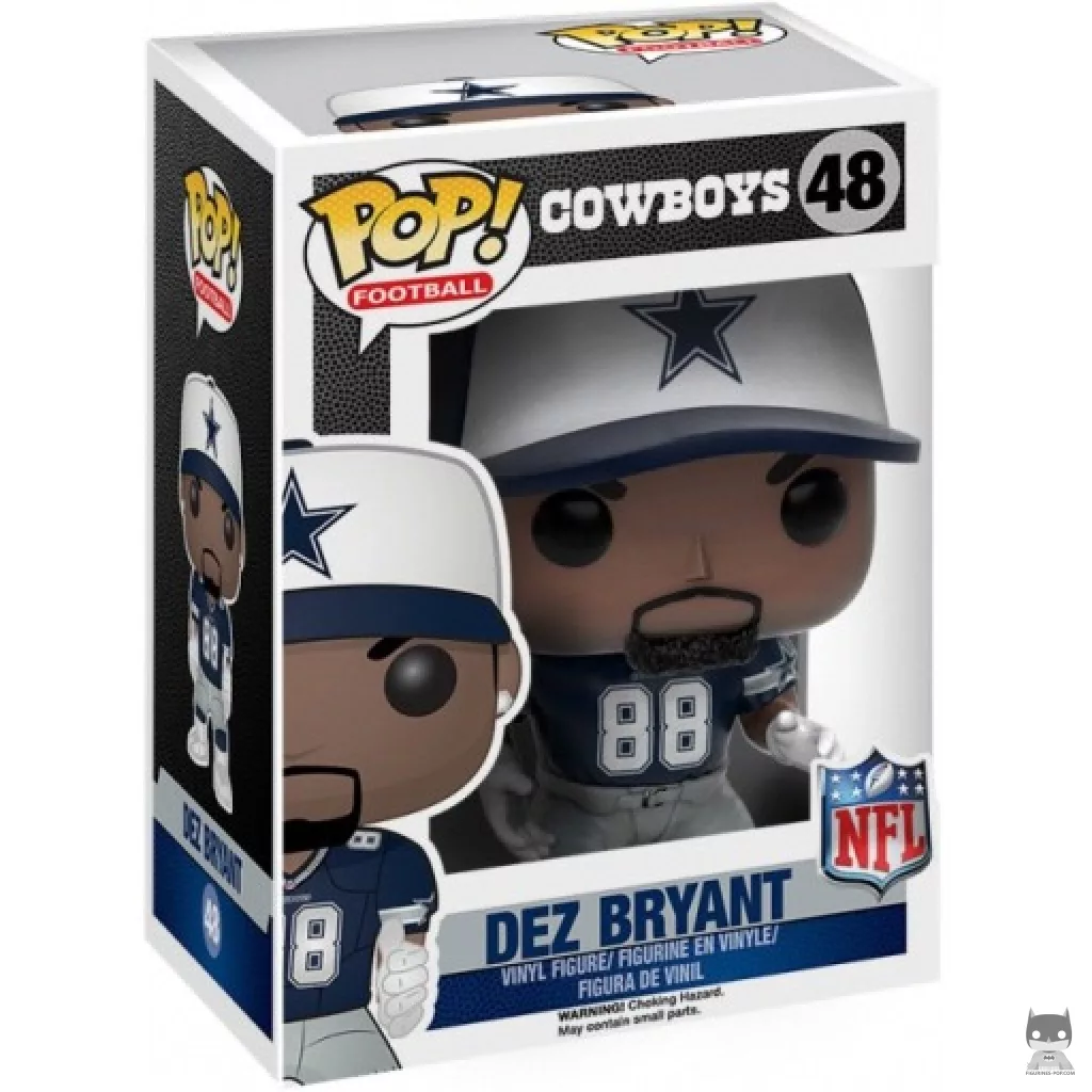 Figura Funko Pop! Dez Bryant en su caja