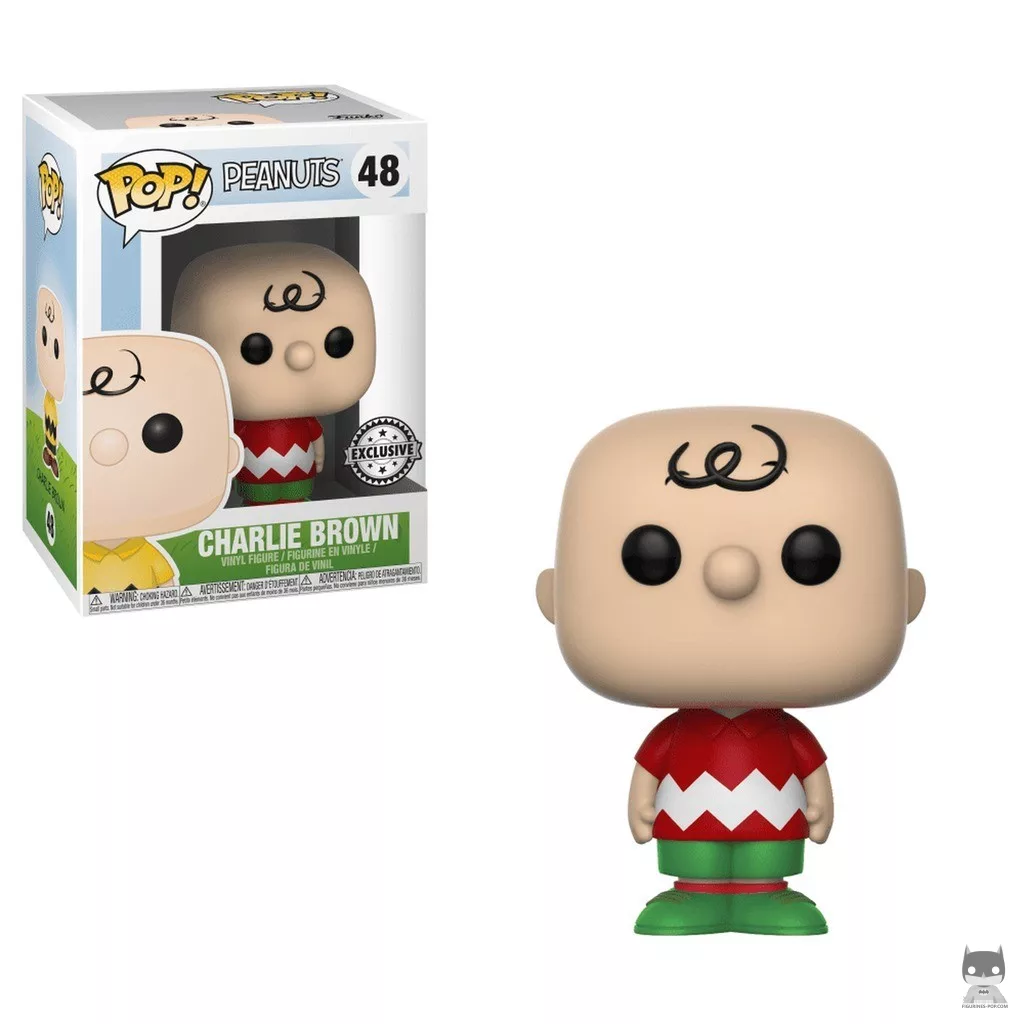 Figura Funko Pop! Charlie Brown en su caja