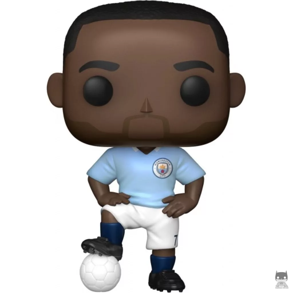 Figura Funko Pop! Raheem Sterling (Manchester City) (Premier League (liga inglesa de fútbol))