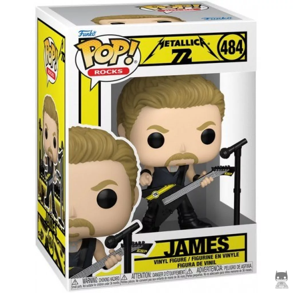 Figura Funko Pop! James (72 Seasons) en su caja
