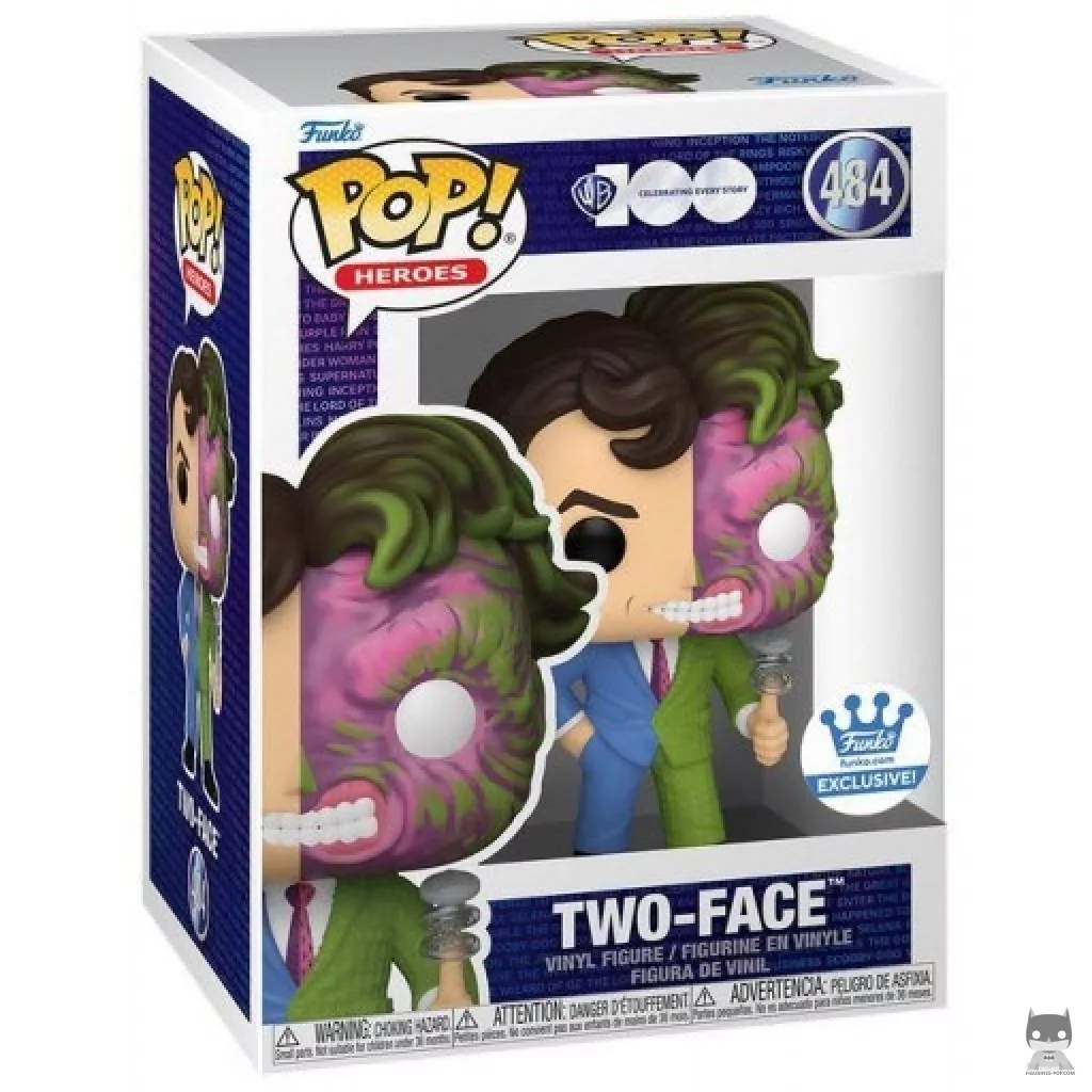Figura Funko Pop! Dos Caras en su caja