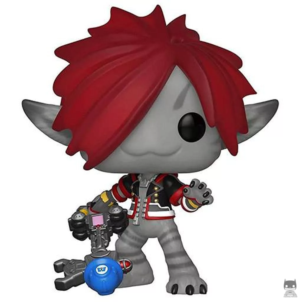 Figura Funko Pop! Sora (Monstruos, S.A.) (Flocado) (Kingdom Hearts)