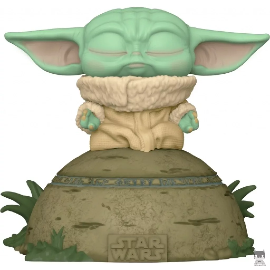 Figura Funko Pop! Grogu usando la Fuerza (The Mandalorian (Star Wars))