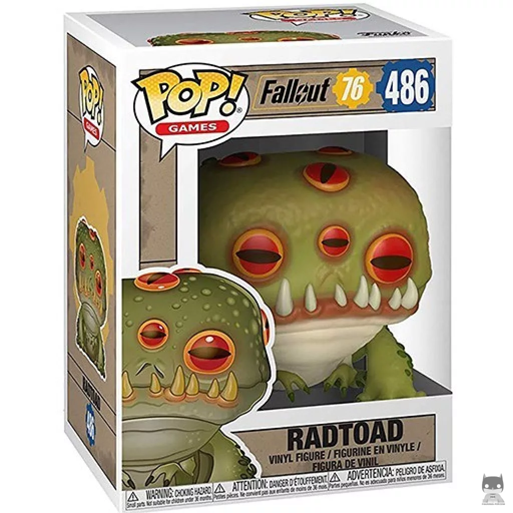 Figura Funko Pop! Radtoad en su caja
