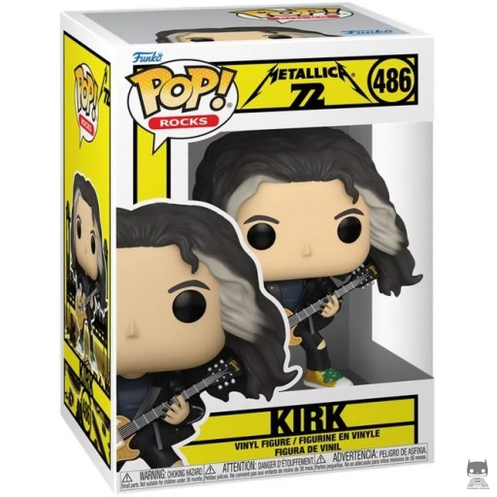 Figura Funko Pop! Kirk (72 Seasons) en su caja