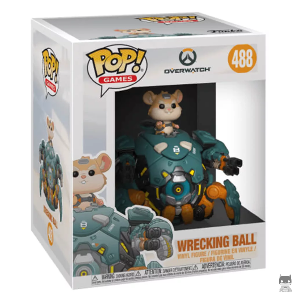 Figura Funko Pop! Wrecking Ball en su caja