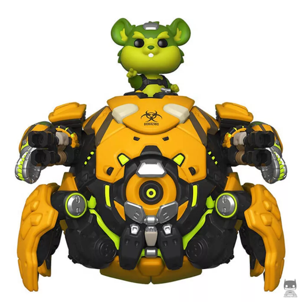 Figura Funko Pop! Wrecking Ball (Aspecto Biohazard) (Overwatch)