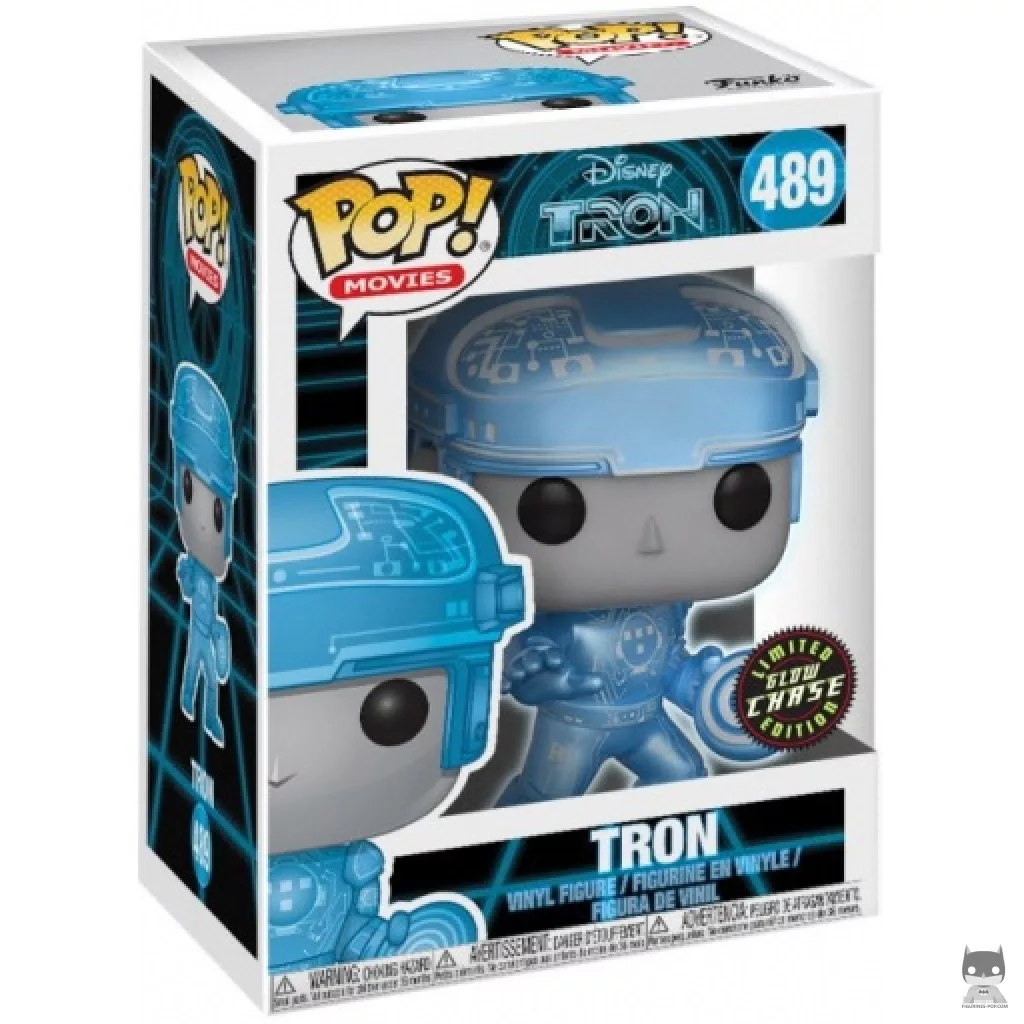 Figura Funko Pop! Tron (Chase) en su caja