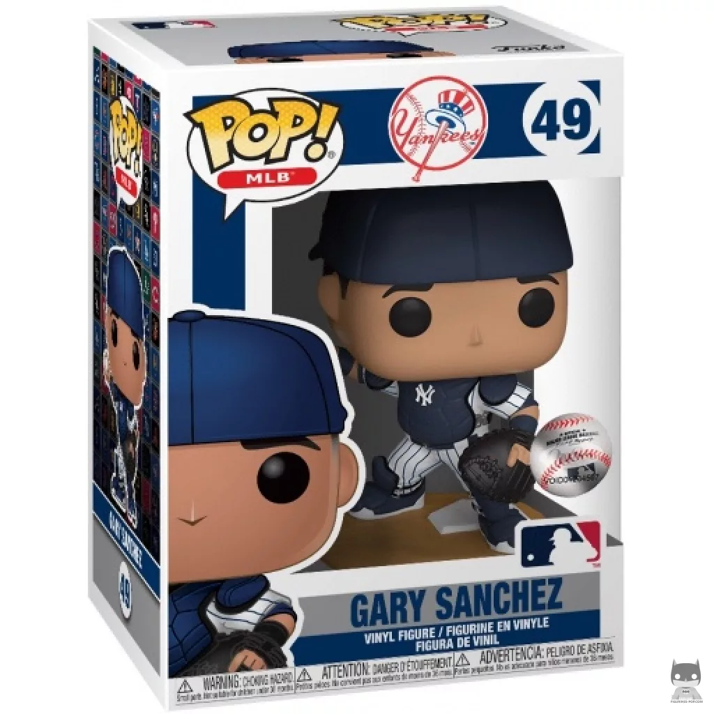 Figura Funko Pop! Gary Sanchez en su caja