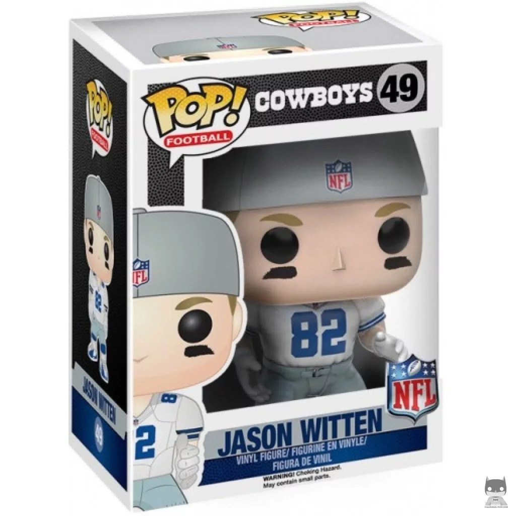 Figura Funko Pop! Jason Witten en su caja