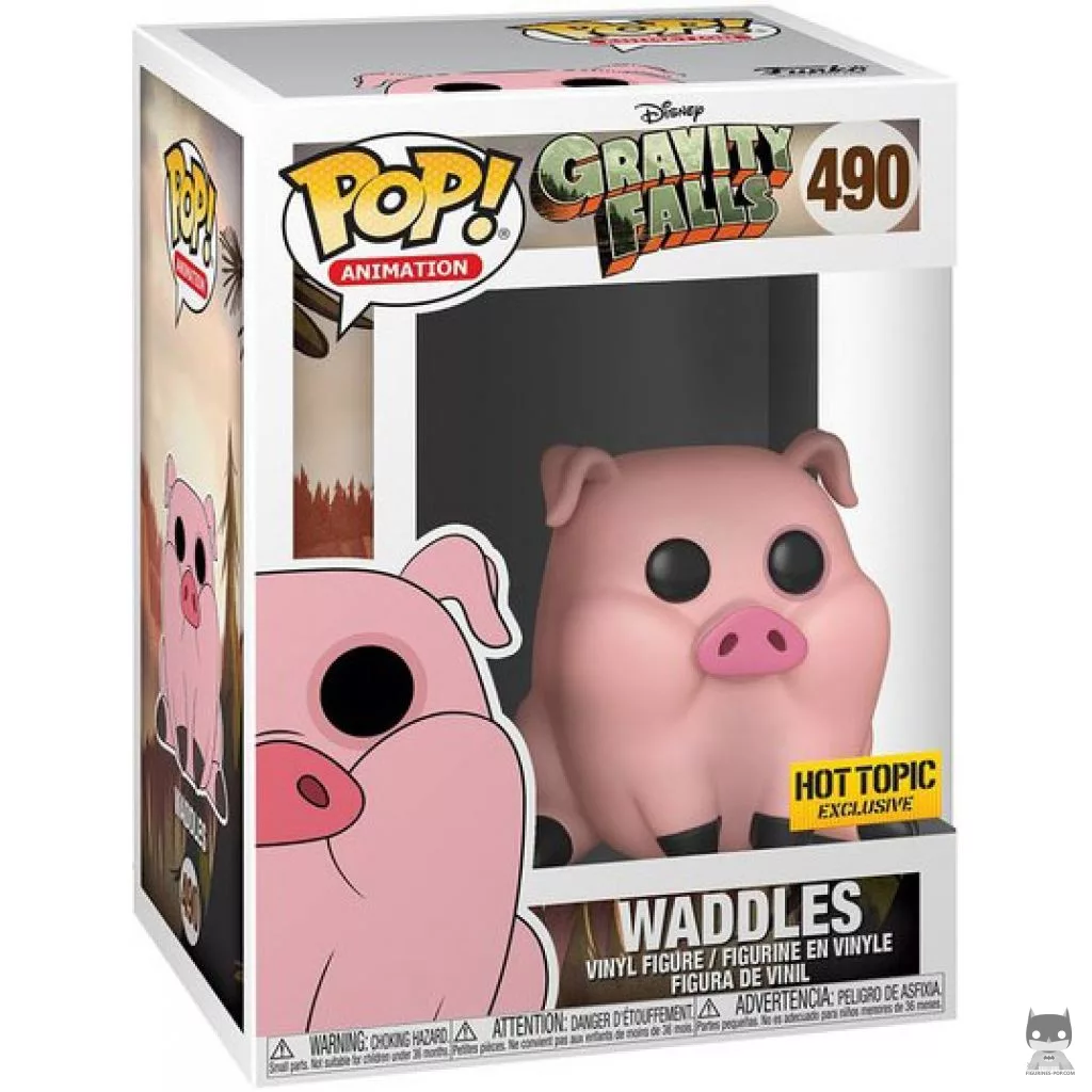Figura Funko Pop! Waddles en su caja