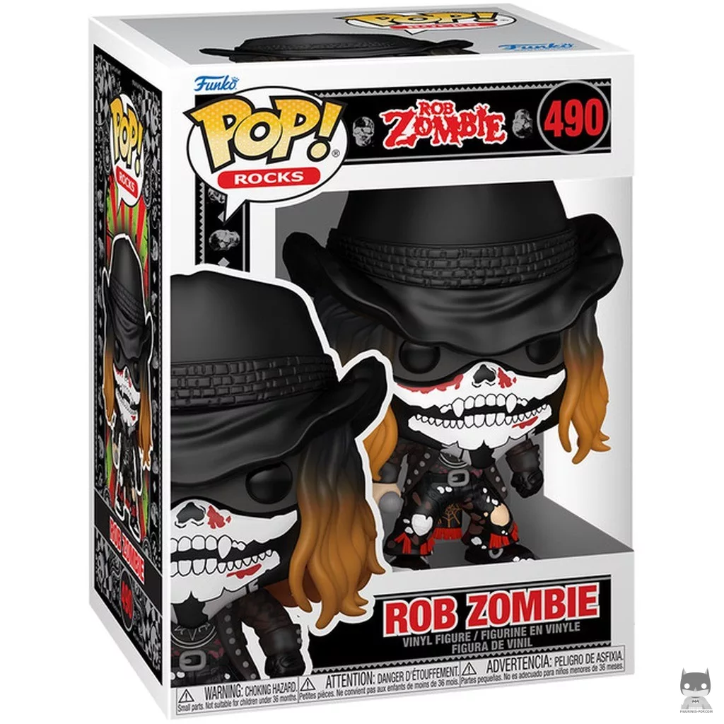 Figura Funko Pop! Rob Zombie en su caja