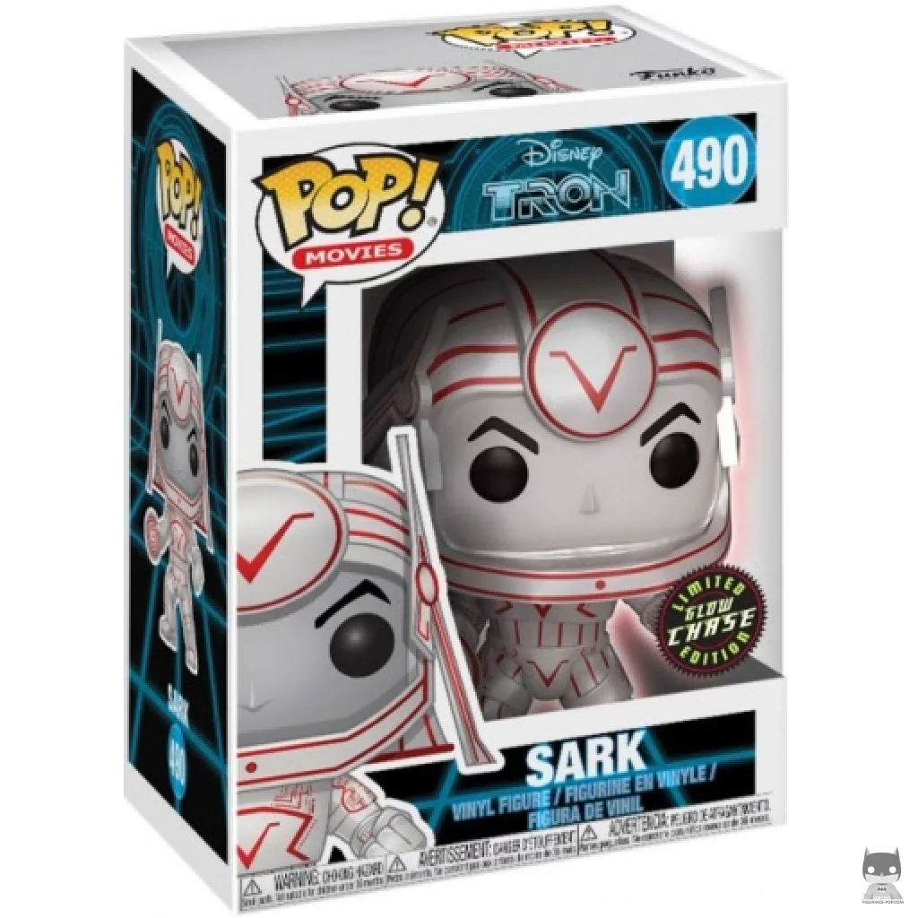 Figura Funko Pop! Sark (Chase) en su caja