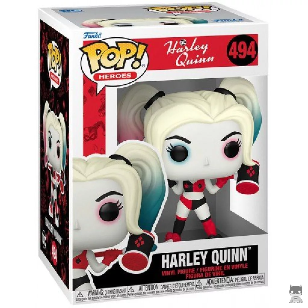 Figura Funko Pop! Harley Quinn en su caja