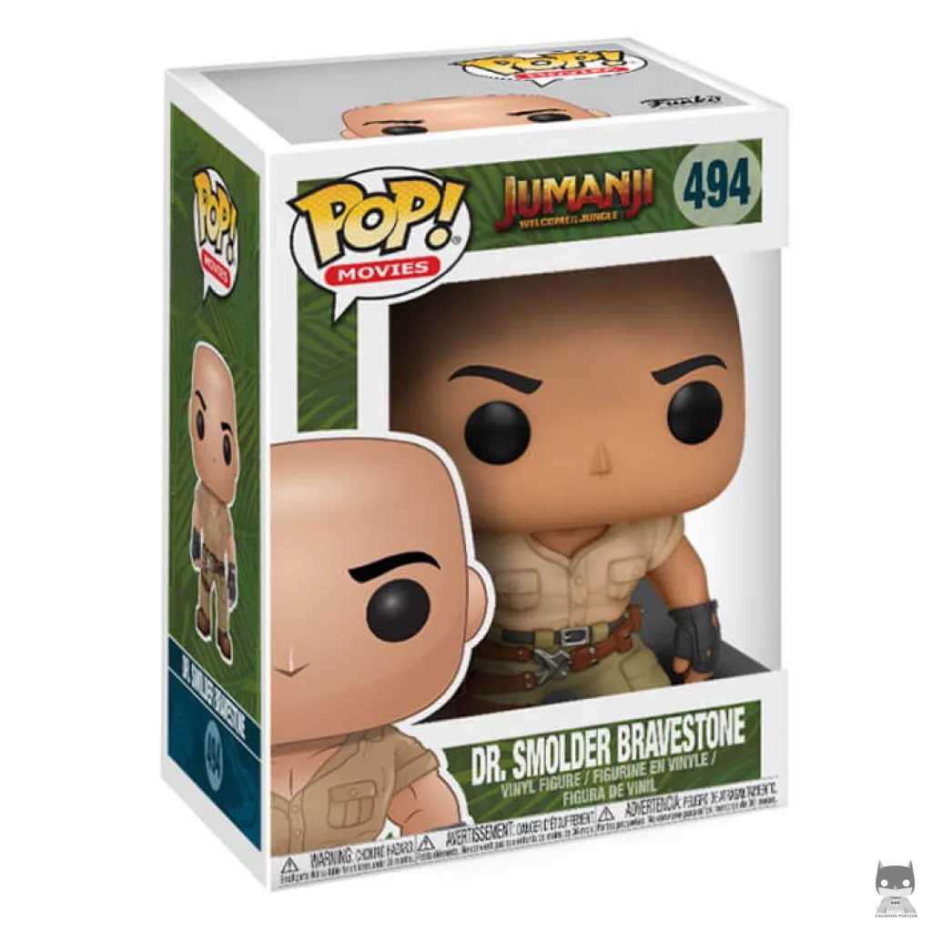 Figura Funko Pop! Dr. Smolder Bravestone en su caja