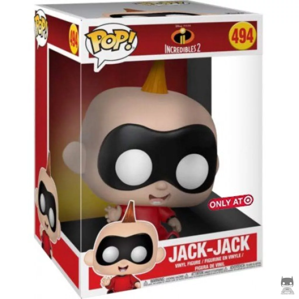 Figura Funko Pop! Jack-Jack (Supersized) en su caja