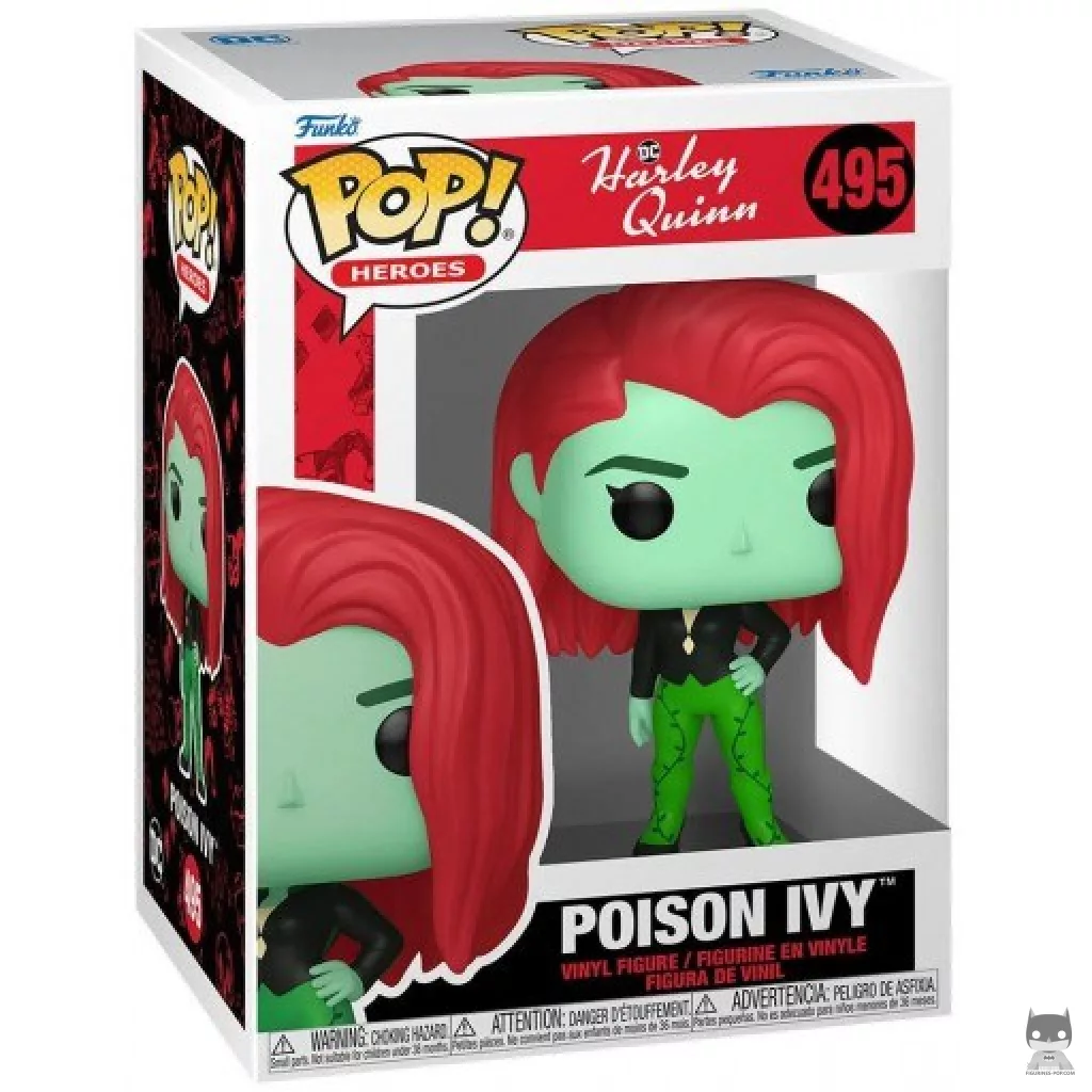 Figura Funko Pop! Hiedra Venenosa en su caja