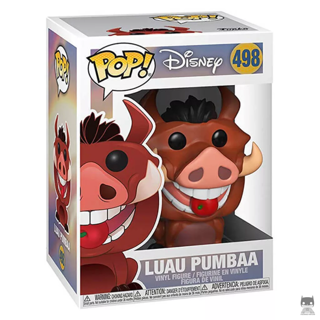 Figura Funko Pop! Pumba luau en su caja