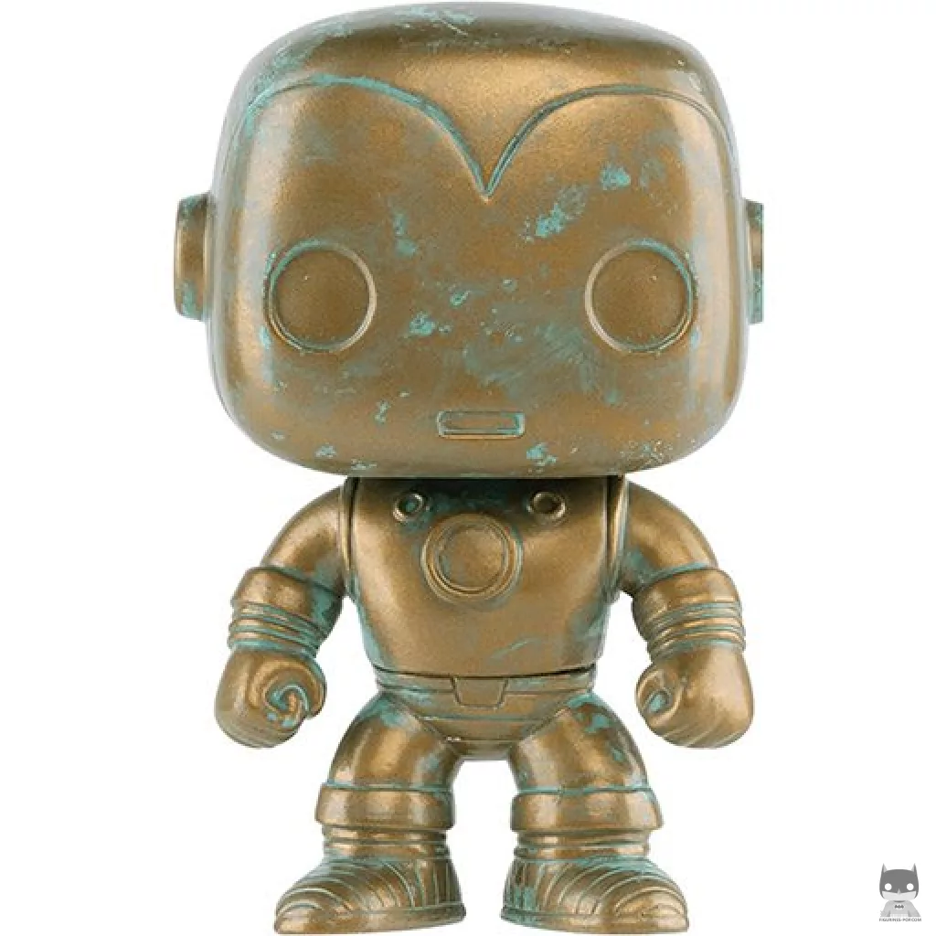 Figura Funko Pop! Iron Man (Pátina) (Marvel 80 años)