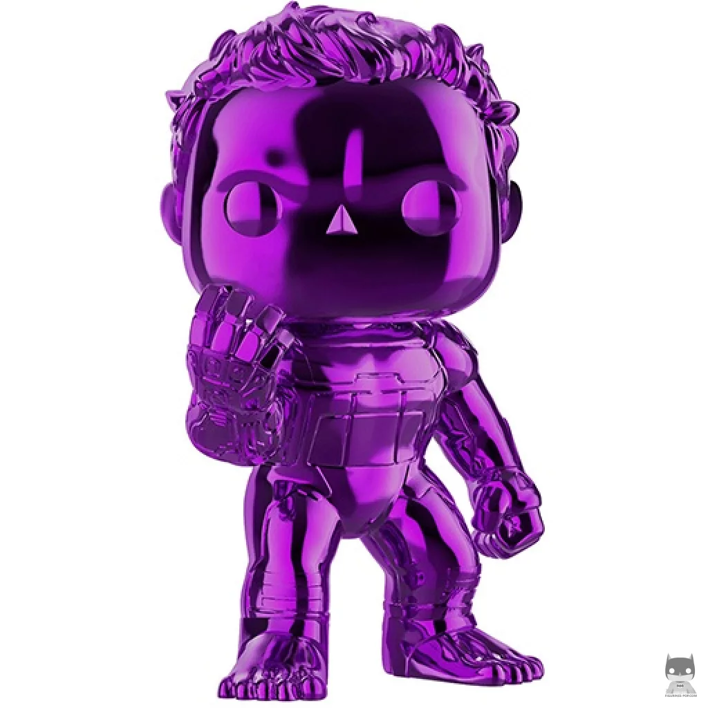 Figura Funko Pop! Hulk (Morado cromado) (Vengadores: Endgame)
