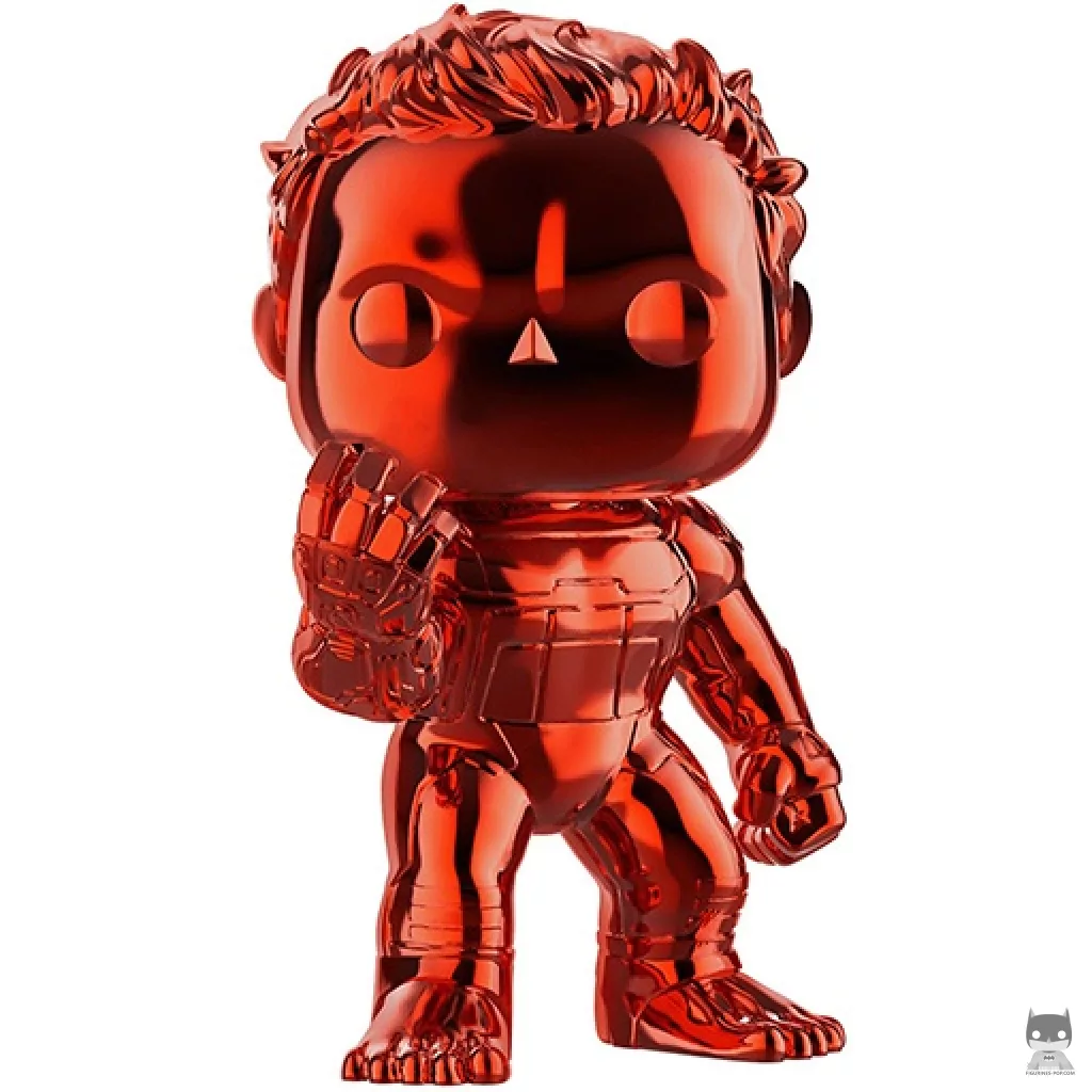 Figura Funko Pop! Hulk (Rojo cromado) (Vengadores: Endgame)