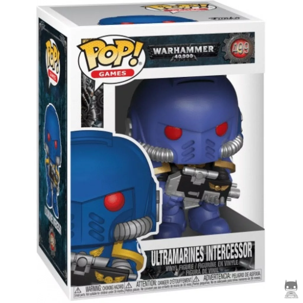 Figura Funko Pop! Intercesor de los Ultramarines en su caja