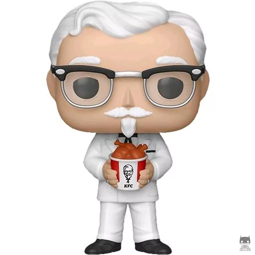 Figura Funko Pop! Coronel Sanders (Cubo de pollo) (Ad Icons)