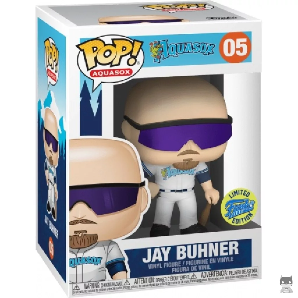 Figura Funko Pop! Jay Buhner en su caja