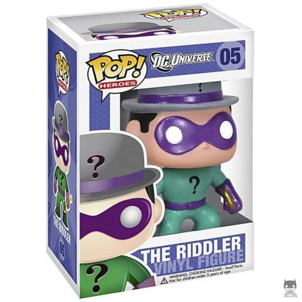 Figura Funko Pop! Enigma en su caja
