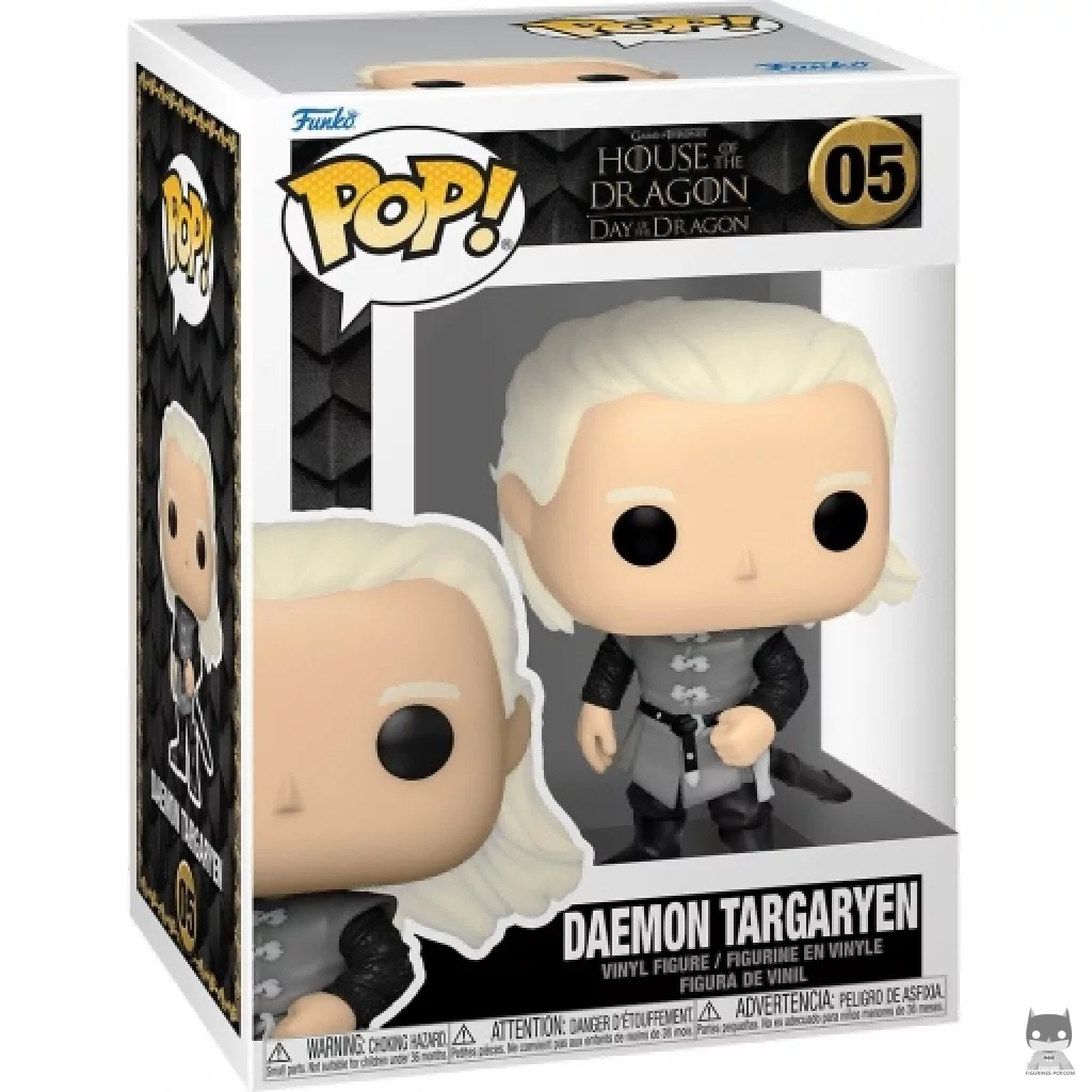 Figura Funko Pop! Daemon Targaryen en su caja