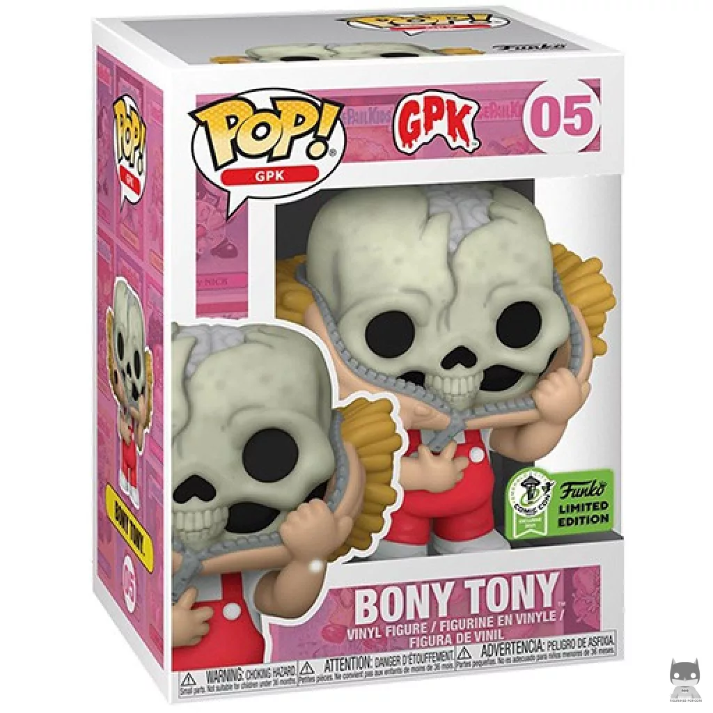 Figura Funko Pop! Bony Tony en su caja