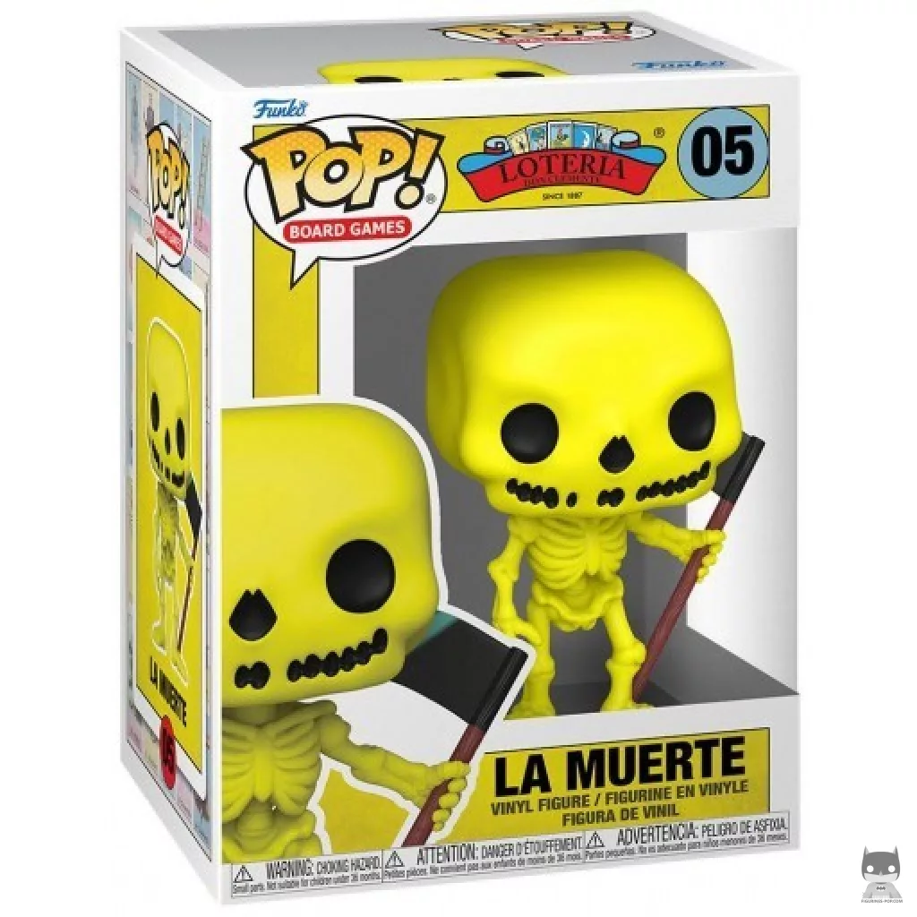Figura Funko Pop! La Muerte en su caja