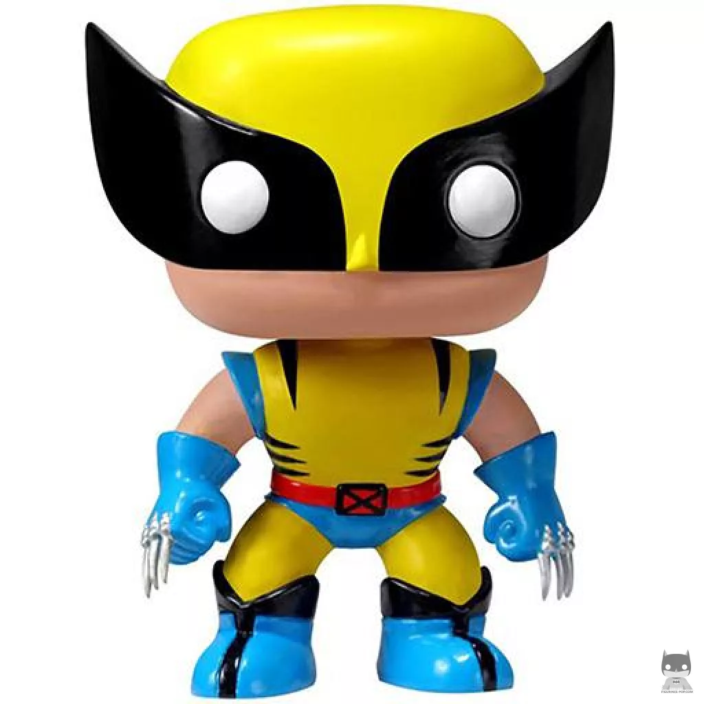 Figura Funko Pop! Lobezno (Blanco y negro) (Marvel Comics)