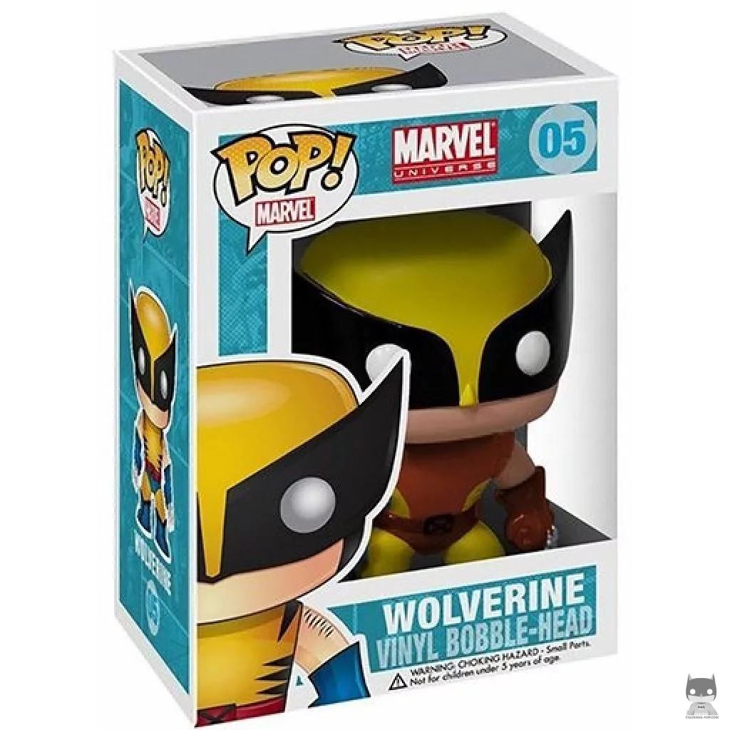 Figura Funko Pop! Lobezno en su caja