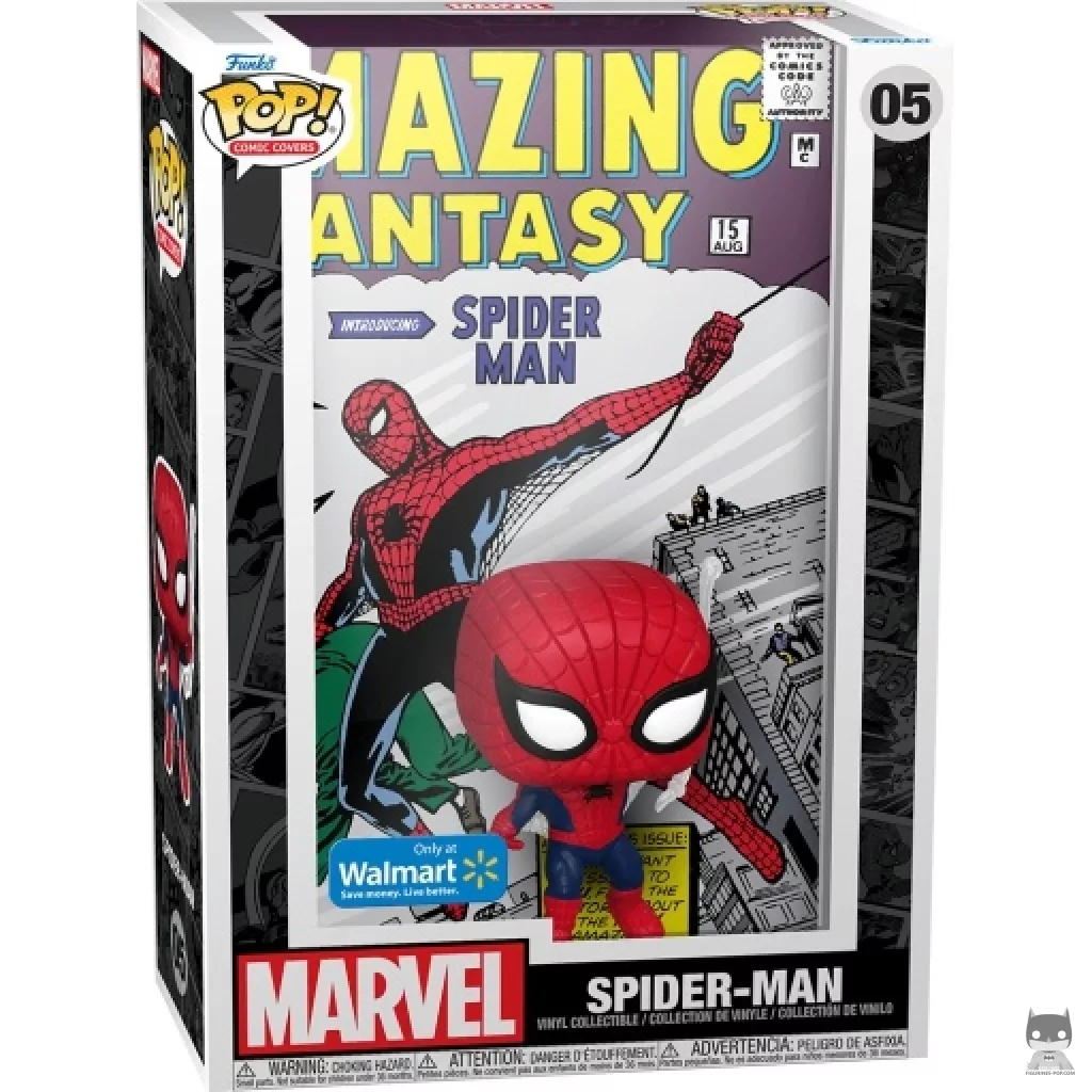 Figura Funko Pop! Spider-Man en su caja
