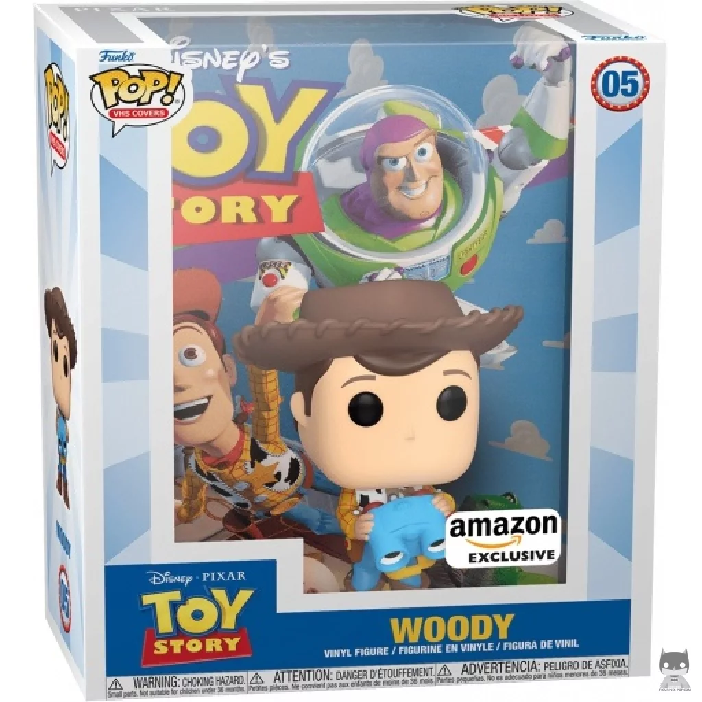 Figura Funko Pop! Woody en su caja