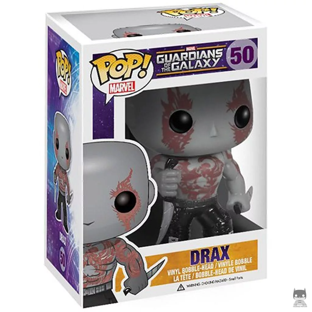 Figura Funko Pop! Drax en su caja