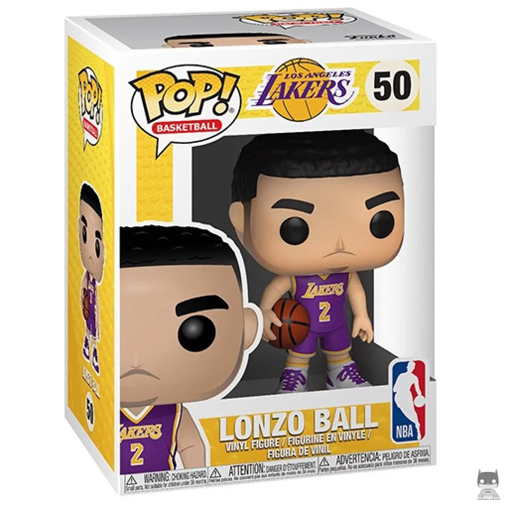 Figura Funko Pop! Lonzo Ball en su caja