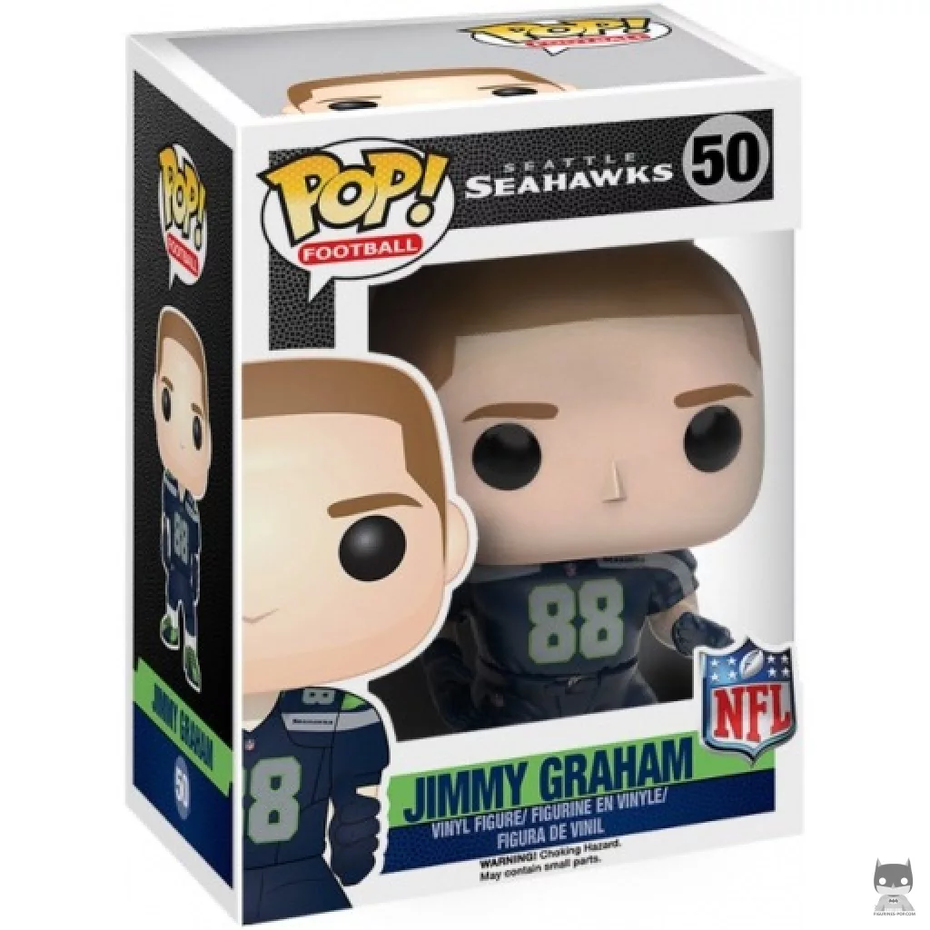 Figura Funko Pop! Jimmy Graham en su caja