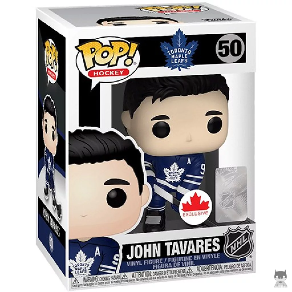 Figura Funko Pop! John Tavares en su caja