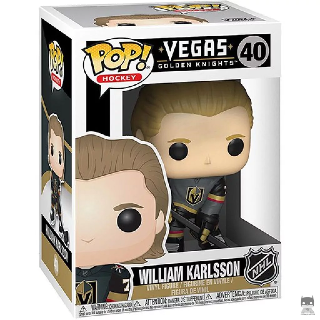 Figura Funko Pop! William Karlsson en su caja