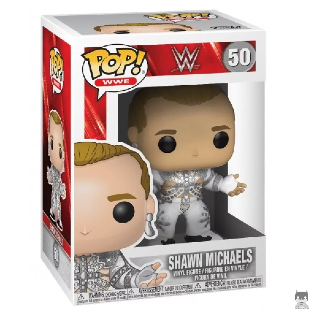 Figura Funko Pop! Shawn Michaels en su caja