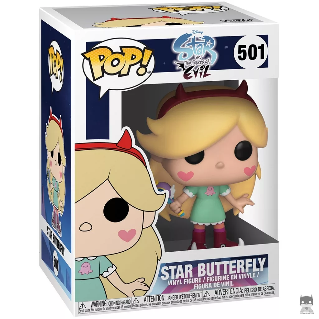 Figura Funko Pop! Star Butterfly en su caja
