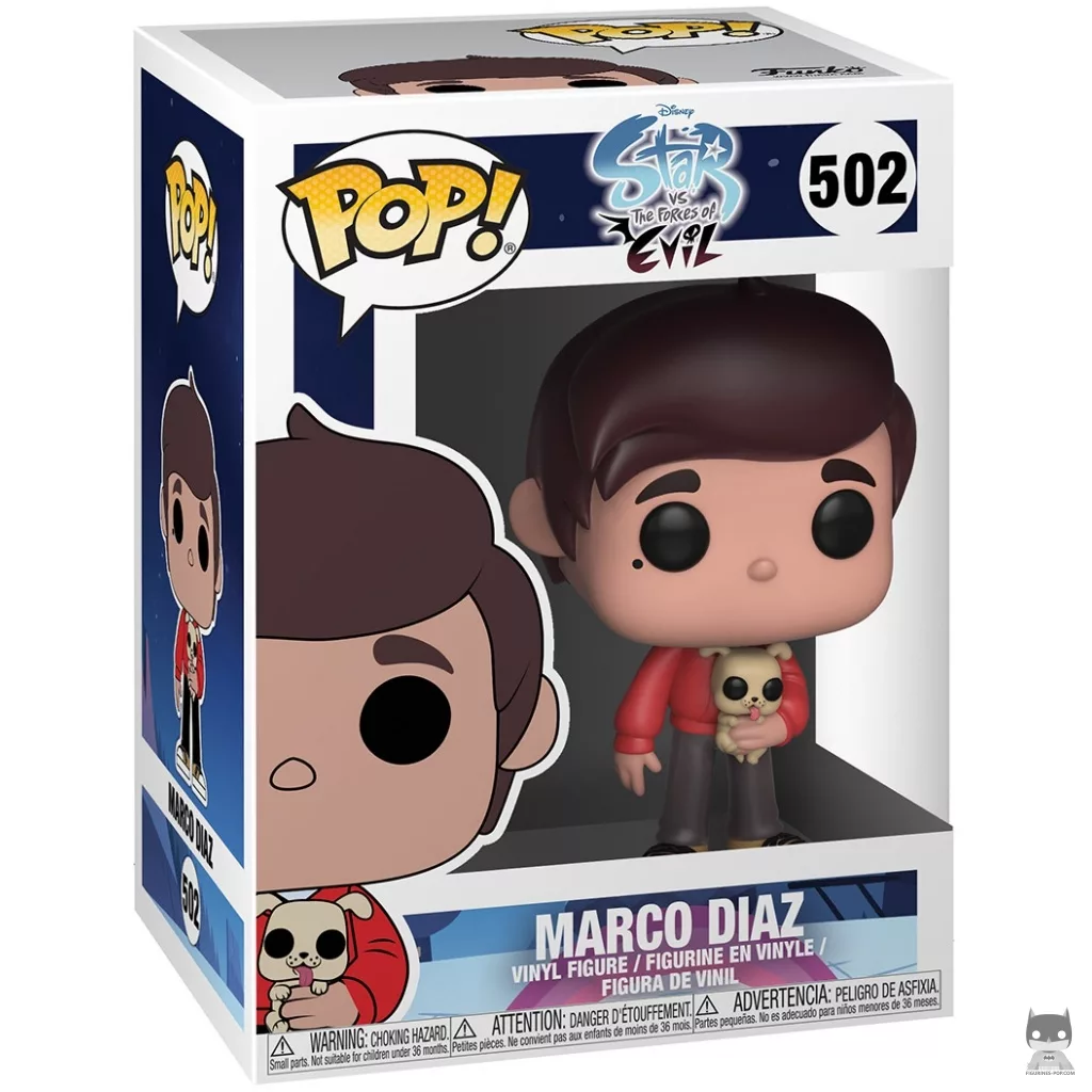 Figura Funko Pop! Marco Diaz en su caja