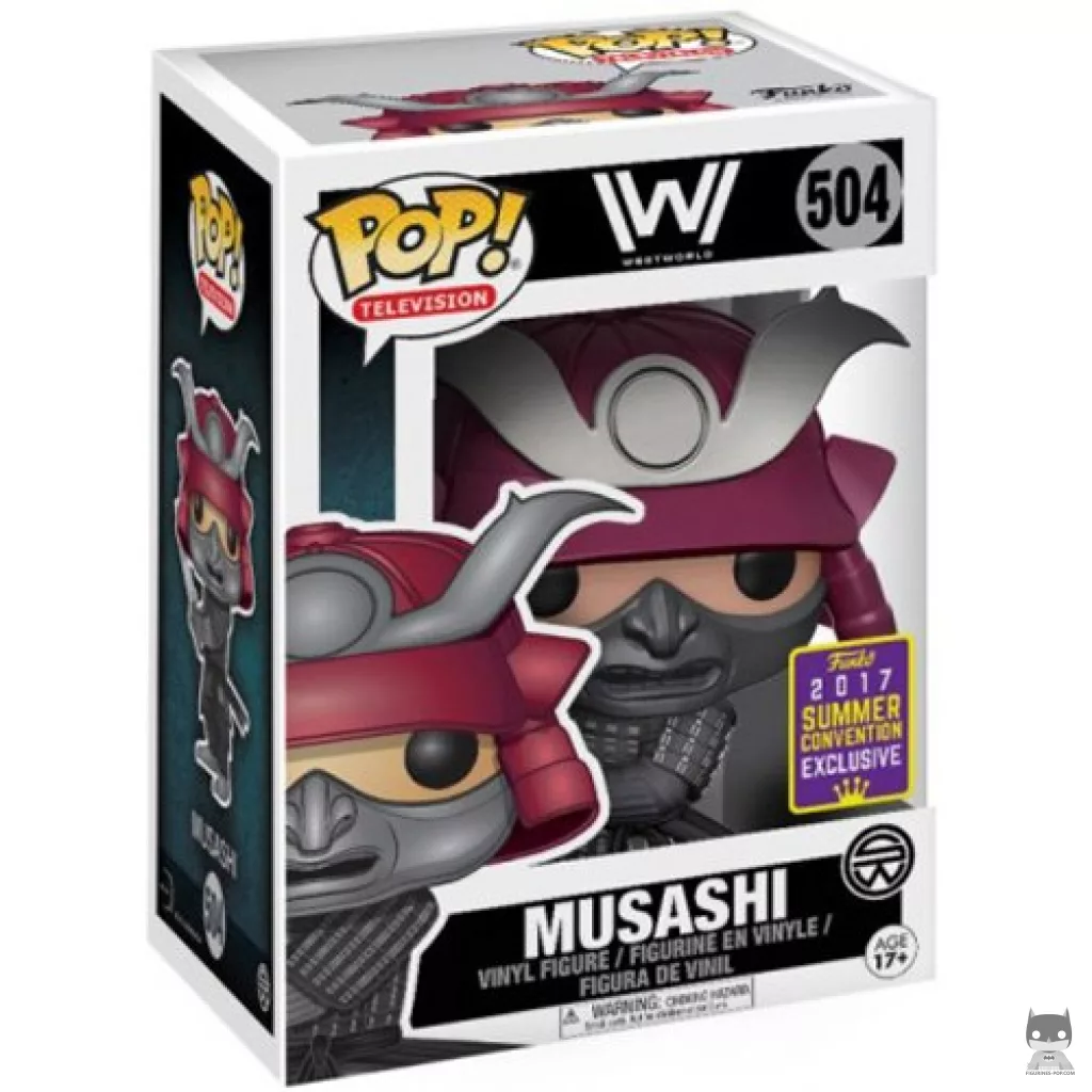 Figura Funko Pop! Musashi en su caja