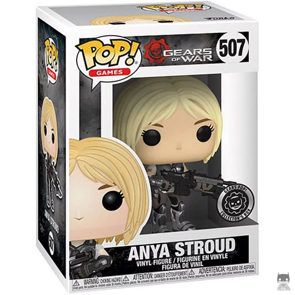 Figura Funko Pop! Anya Stroud en su caja