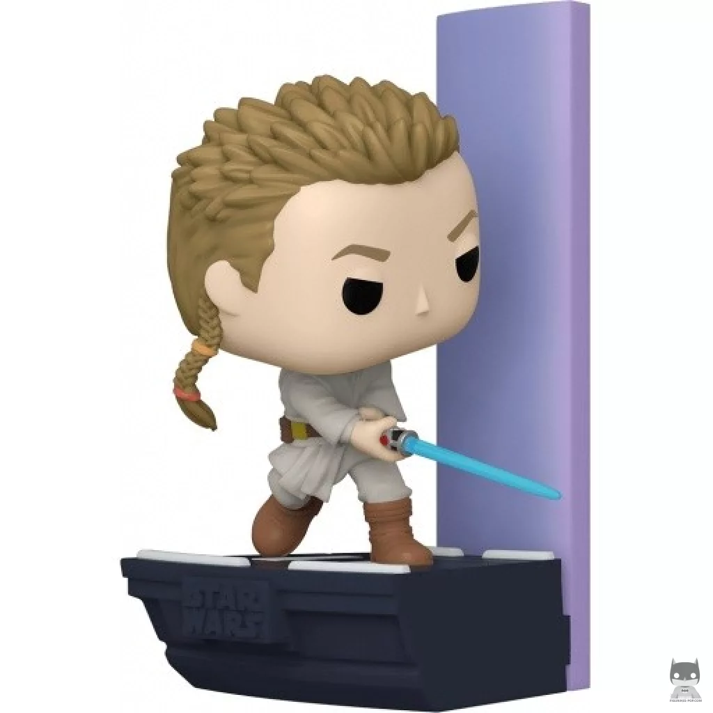Figura Funko Pop! Duelo de los Destinos: Obi-Wan Kenobi (Star Wars: Episodio I, La amenaza fantasma)