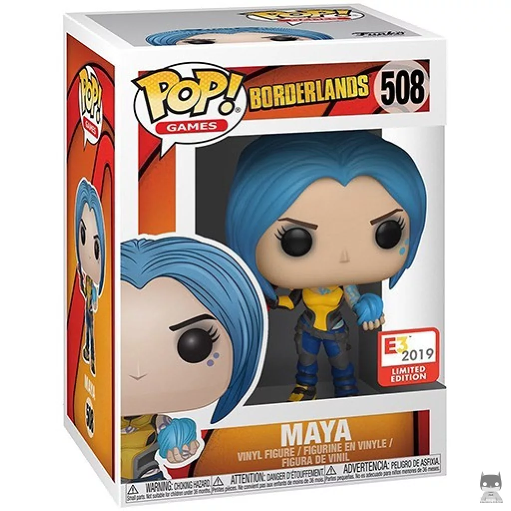 Figura Funko Pop! Maya en su caja