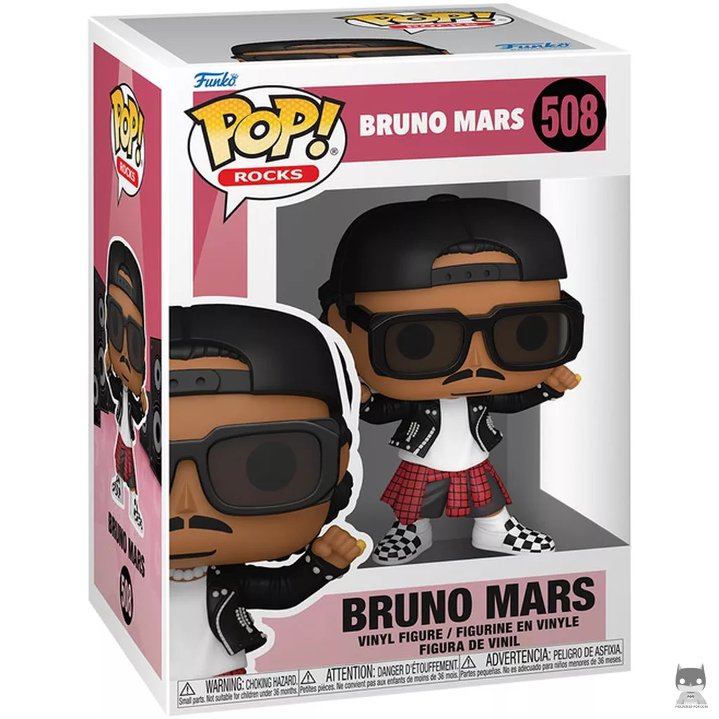 Figura Funko Pop! Bruno Mars (APT.) en su caja